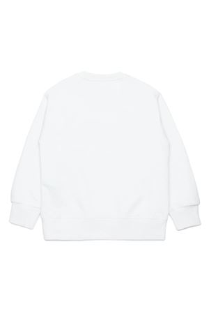 white cotton sweatshirt MAISON MARGIELA KIDS | M60681MM006M6102